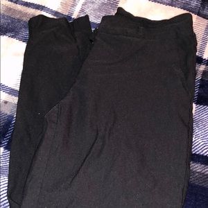 Papaya black slacks - great for work - size M
